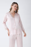 Satin Powder Nightgown Set